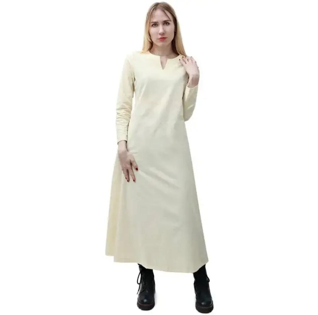 Long Dress for Women, Solid Color M 127784 Long Dress for Women, Solid Color M 127784