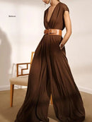 Lady Casual Pocket Loose Sport Suit XL 113661 - TUZZUT Qatar Online Shopping