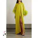 Full Sleeves Summer Elegant Wedding Party Dress XL 137140 - TUZZUT Qatar Online Shopping