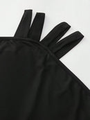 Off Shoulder Long Sleeves Shirt Tops Casual Daily Blouses For Women XL 113426 - TUZZUT Qatar Online Shopping