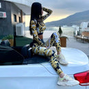 Women Summer New Stylish Print Sports Suit XL 99764 (Copy) - TUZZUT Qatar Online Shopping