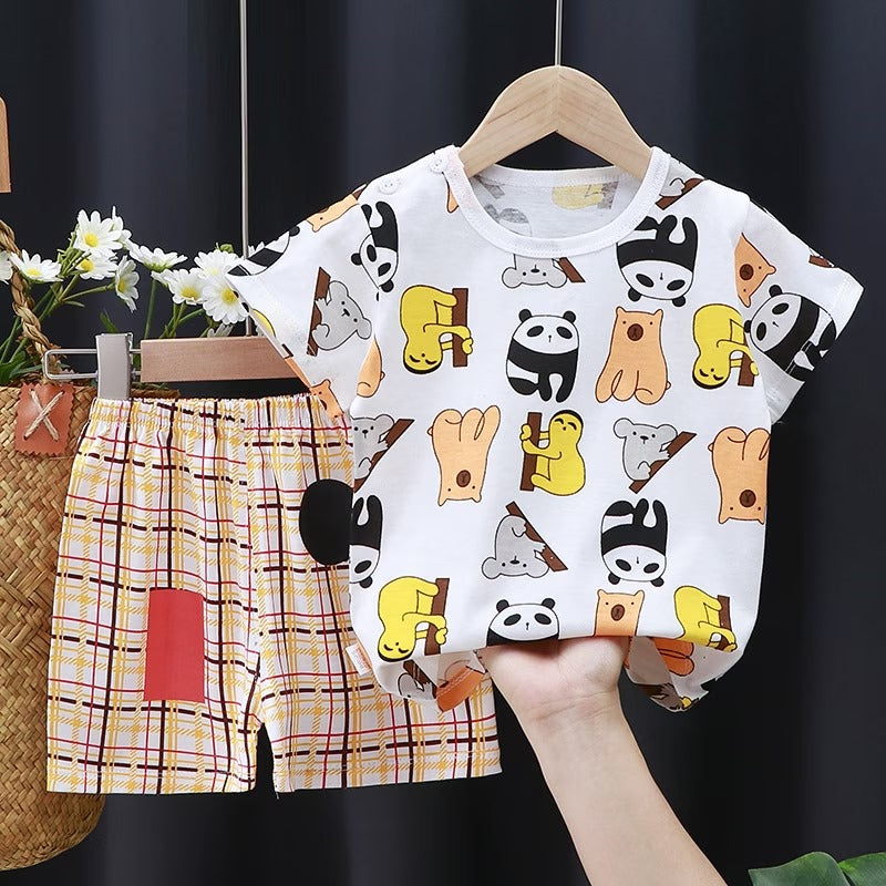 2 Pcs Boys Pajama Sets 3-4 Years 384334 2 Pcs Boys Pajama Sets 3-4 Years 384334