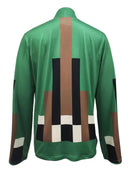 Color Block Mock Neck T-Shirt L 135619 - TUZZUT Qatar Online Shopping