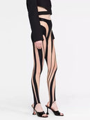 Women's Fashion High Waist Elastic Leggings XL 87478 - TUZZUT Qatar Online Shopping