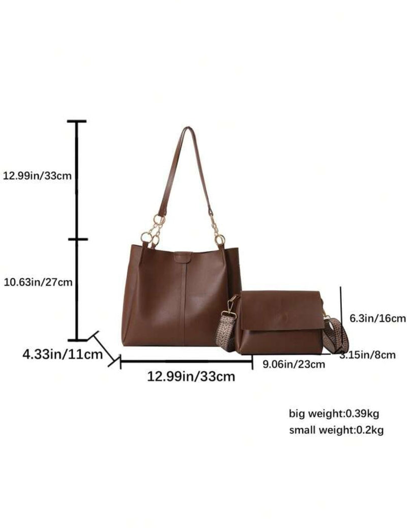 Minimalist Style Large Capacity Women's Tote Bag, Crossbody Bag zp195