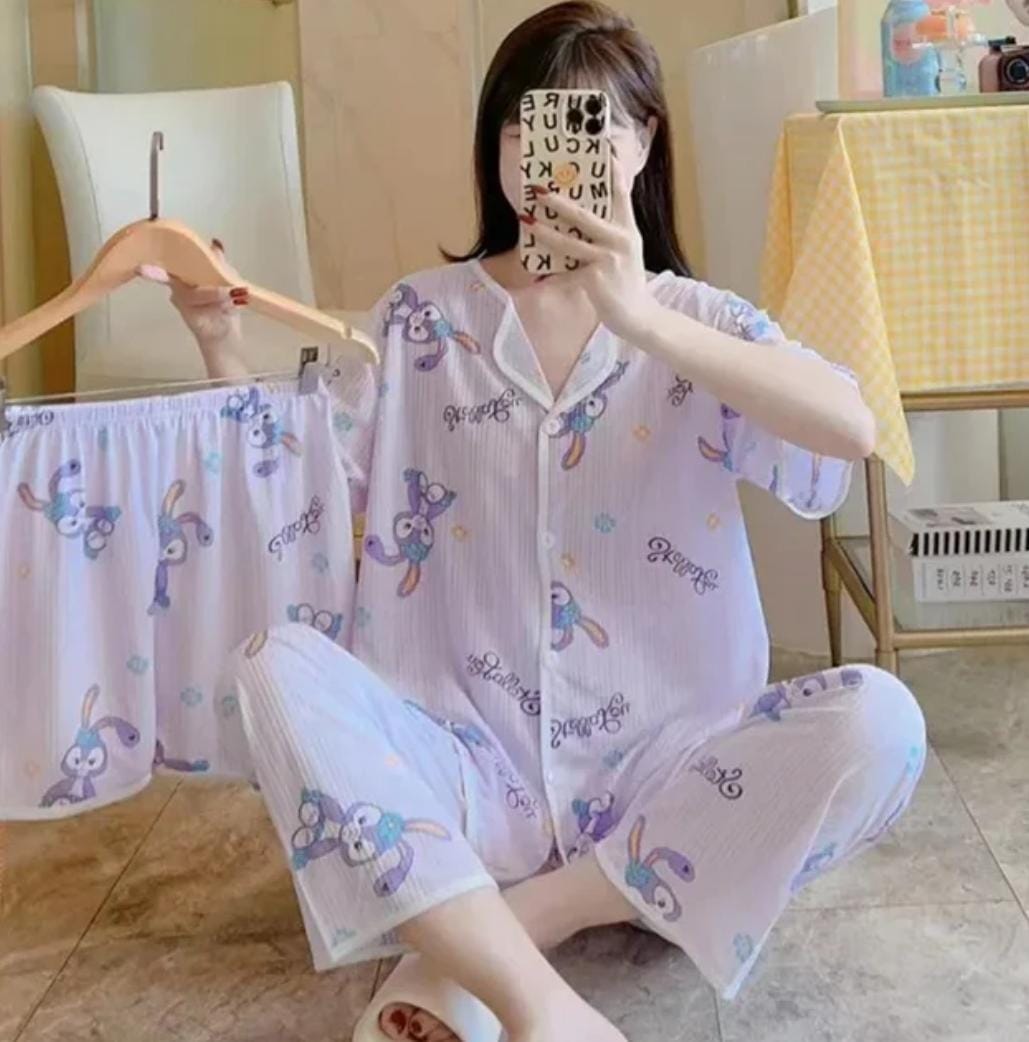 Fashion Summer Women Pajama Set XL 526372 Fashion Summer Women Pajama Set XL 526372