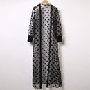 Jilbab Kaftan Abayas for Women Turkish Islamic Clothing L 374996 - TUZZUT Qatar Online Shopping