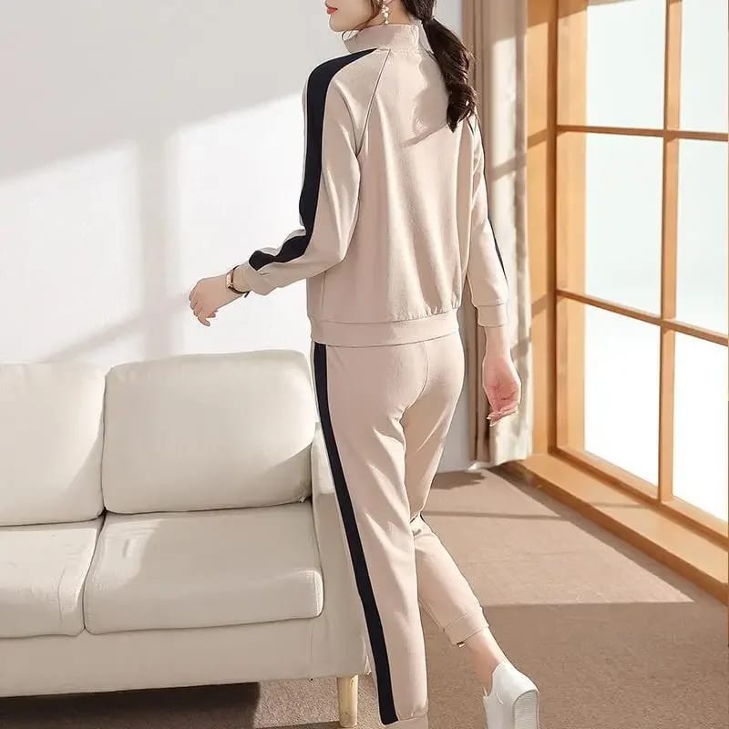 Spring Autumn Women's Sportswear 2 Pieces Set M 500667