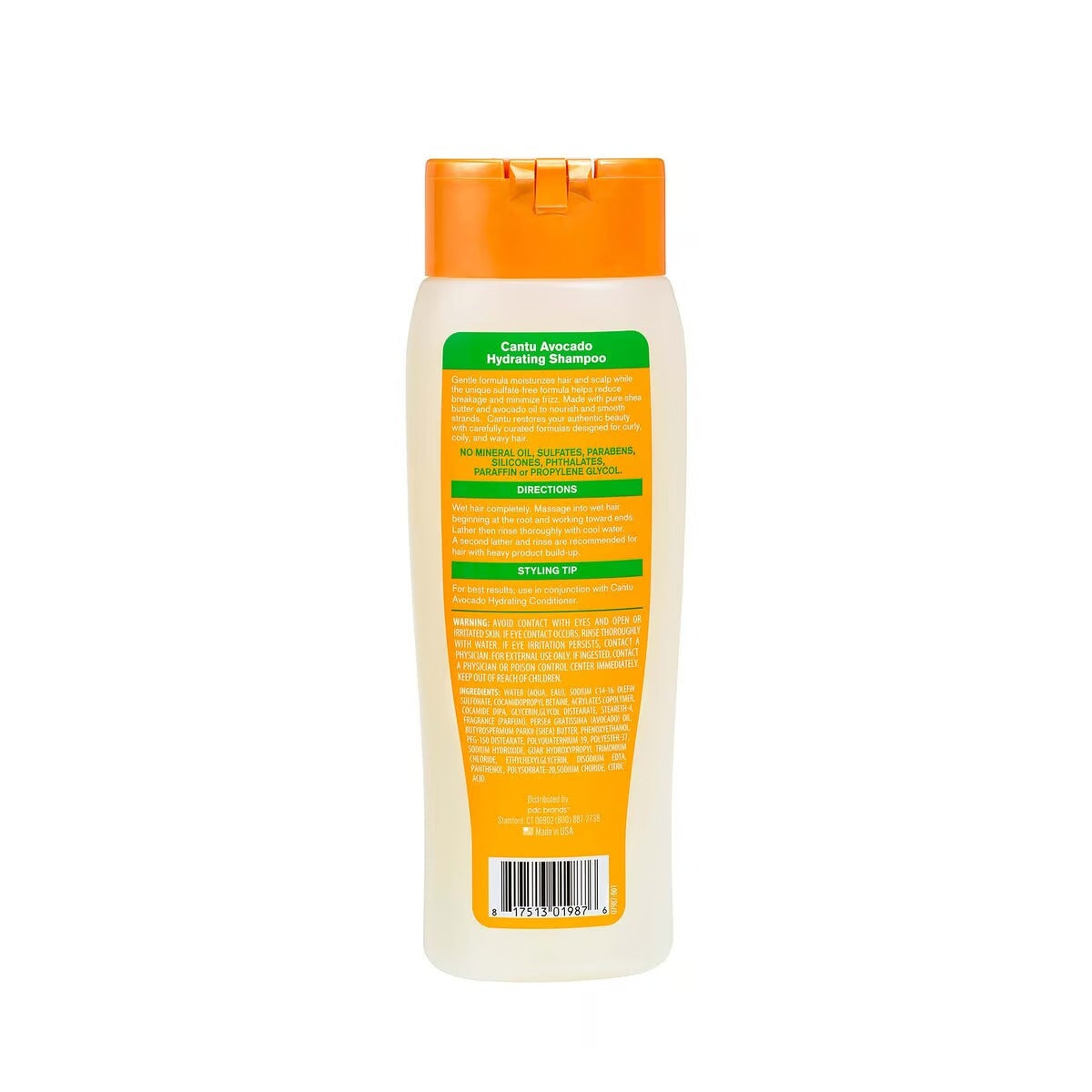 Cantu Hydrating Avocado Moisturizing Shampoo 400ml Cantu Hydrating Avocado Moisturizing Shampoo 400ml