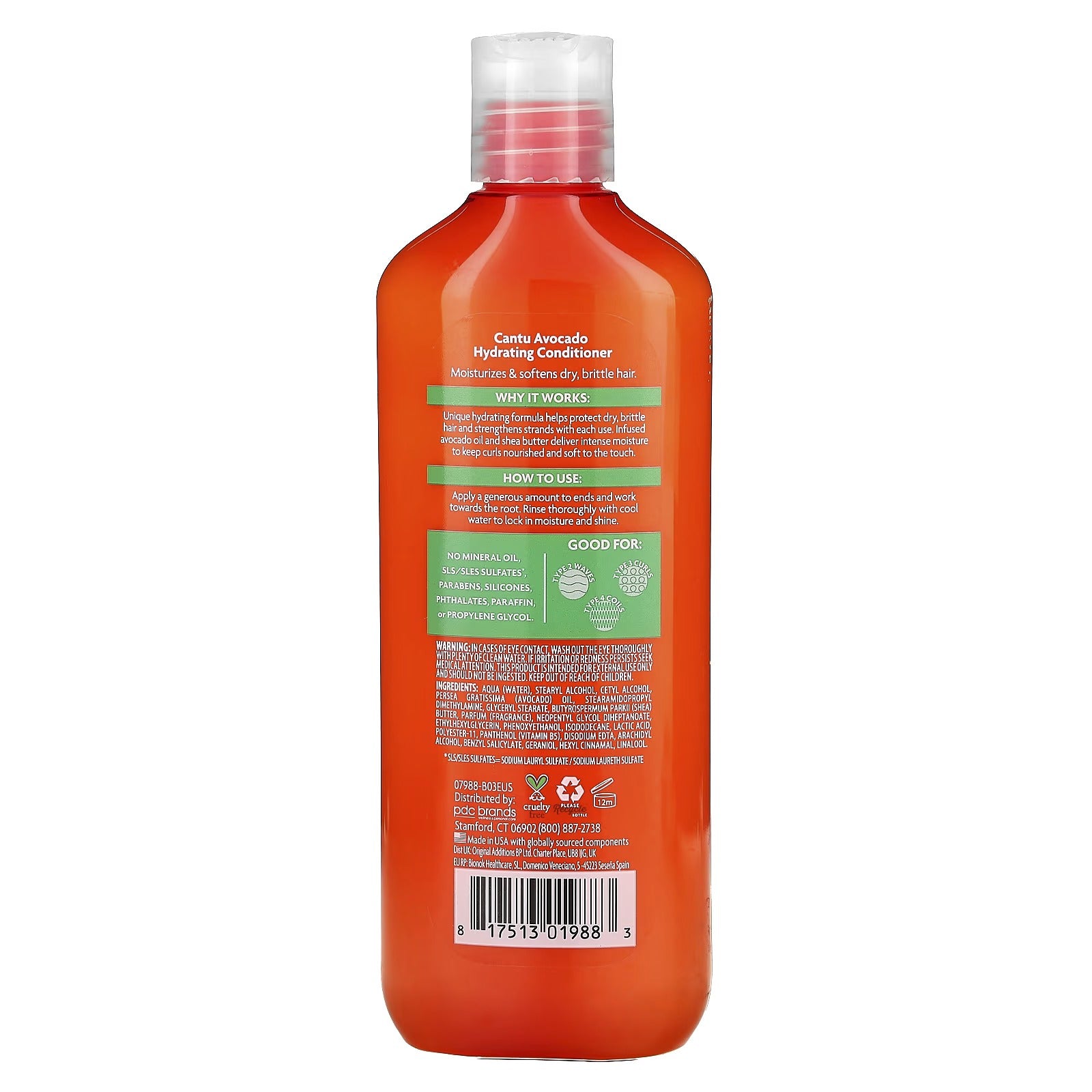 Cantu, Avocado Hydrating Conditioner, 13.5 fl oz (400 ml) Cantu, Avocado Hydrating Conditioner, 13.5 fl oz (400 ml)