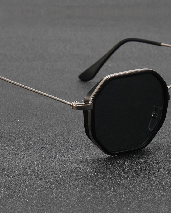 Men Geometric Frame Sunglasses S675548