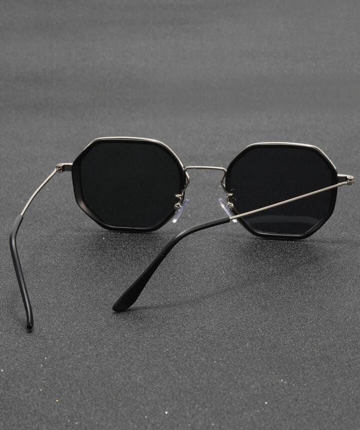 Men Geometric Frame Sunglasses S675548