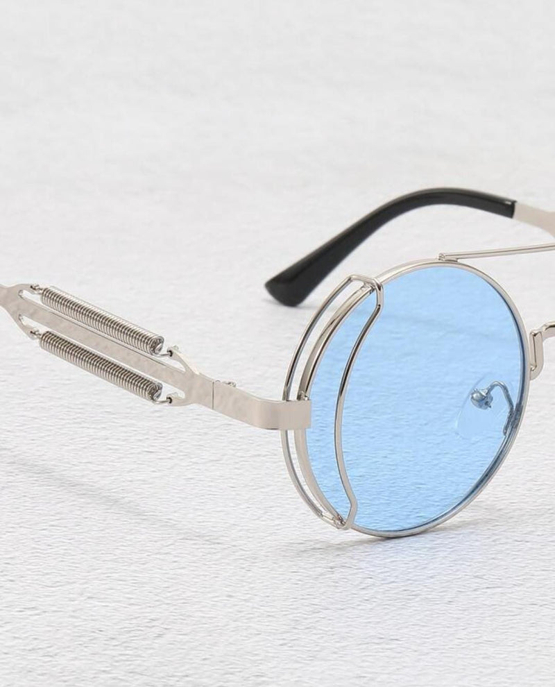 Men Top Bar Round Frame Sunglasses X3296339 TUZZUT Qatar Online