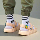 Women's Buckle Platform Anti-Slip Slides Slippers E6606-2 - TUZZUT Qatar Online Shopping