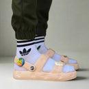 Women's Buckle Platform Anti-Slip Slides Slippers E6606-2 - TUZZUT Qatar Online Shopping