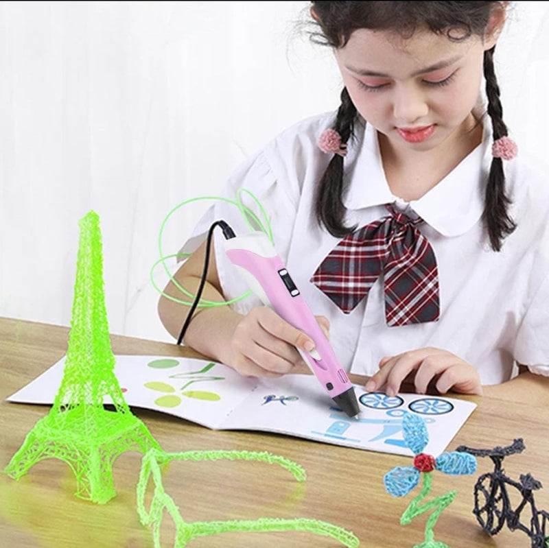 3D Printing Pen for Kids Funny DIY Set