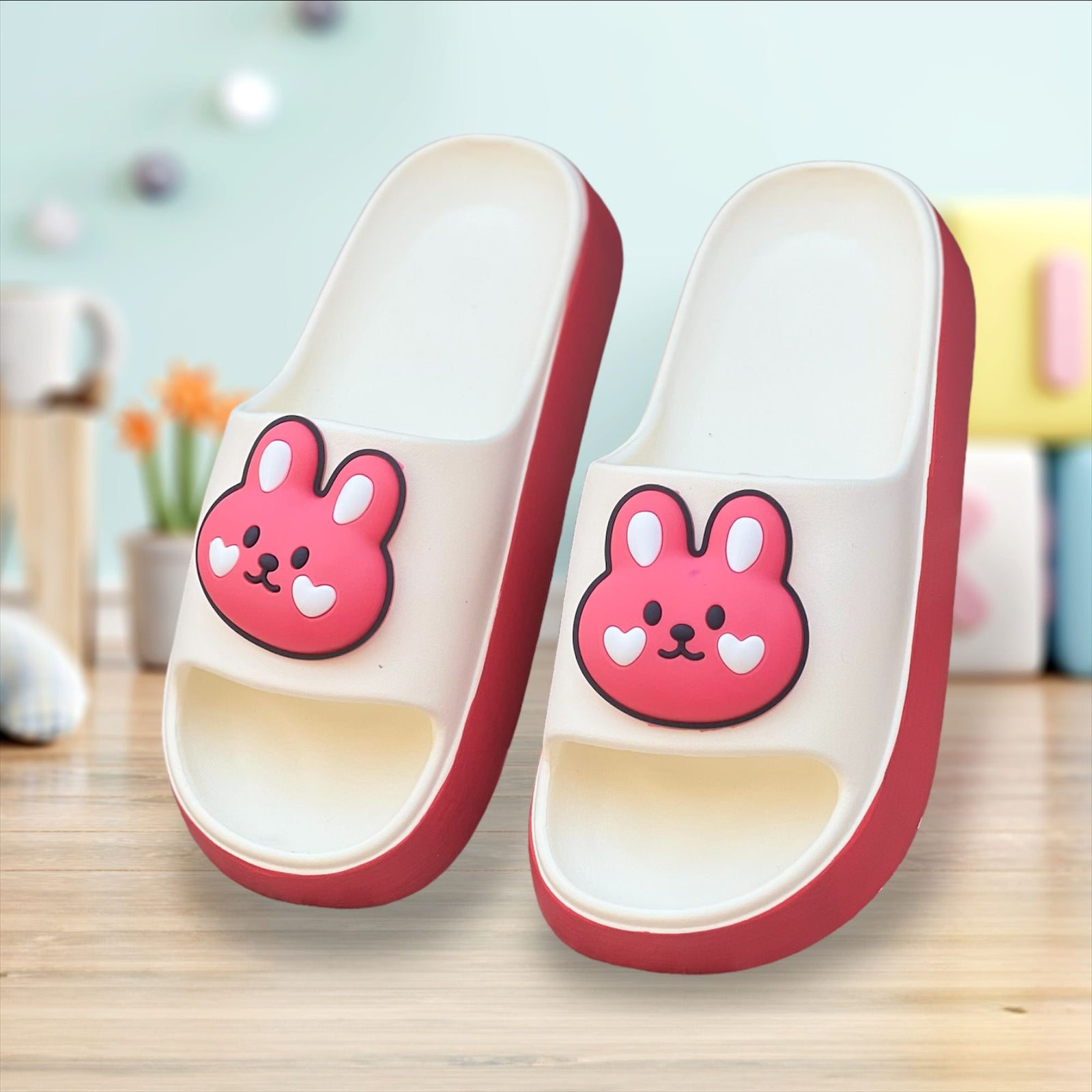 Women's Fashion Cartoon Cute Slip On Slipper E8805-2 Women's Fashion Cartoon Cute Slip On Slipper E8805-2