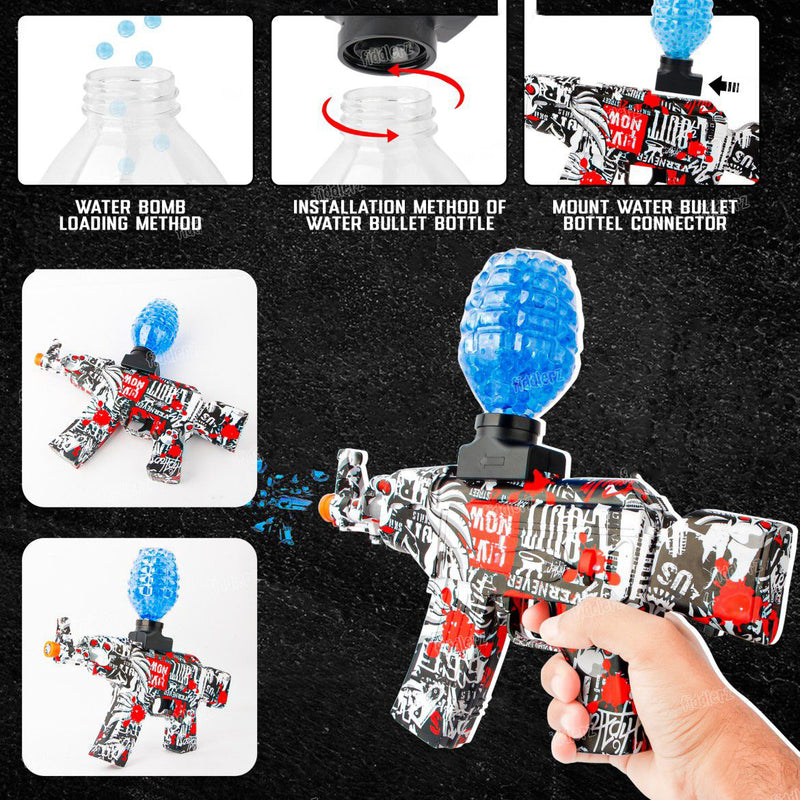 Electric Gel Ball Blaster Automatic Toy Gun for Adults