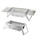 Stainless Steel Folding Barbeque Grill Stove - TUZZUT Qatar Online Shopping