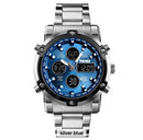 Skmei Men's Luxury Analog & Digital Wrist Watch W269018 - TUZZUT Qatar Online Shopping
