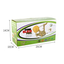 3 in 1 Multifunction Stainless Steel Hand Shake Apple Corer Peeler 3MRK239 - TUZZUT Qatar Online Shopping