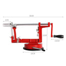 3 in 1 Multifunction Stainless Steel Hand Shake Apple Corer Peeler 3MRK239 - TUZZUT Qatar Online Shopping