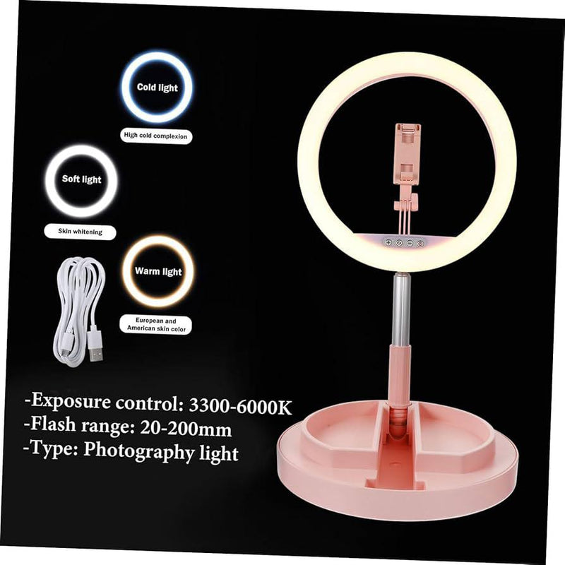 Live Beauty Light Foldable Selfie Ring Light Y2