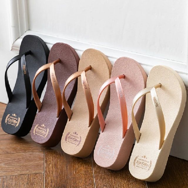 Simple Solid Color Comfortable Beach Slippers BS-125