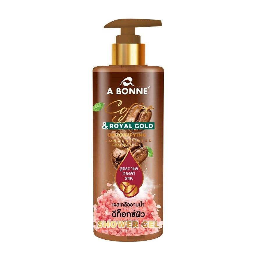 A Bonne' Shower Gel Coffee Royal Gold Detoxifying Concentrated 450ml A Bonne' Shower Gel Coffee Royal Gold Detoxifying Concentrated 450ml