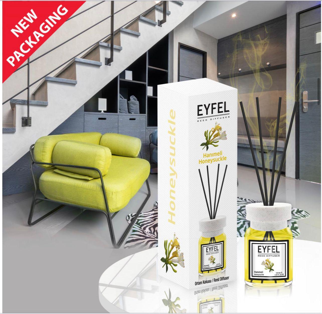 EYFEL Honeysuckle Reed Diffusers 120ml EYFEL Honeysuckle Reed Diffusers 120ml