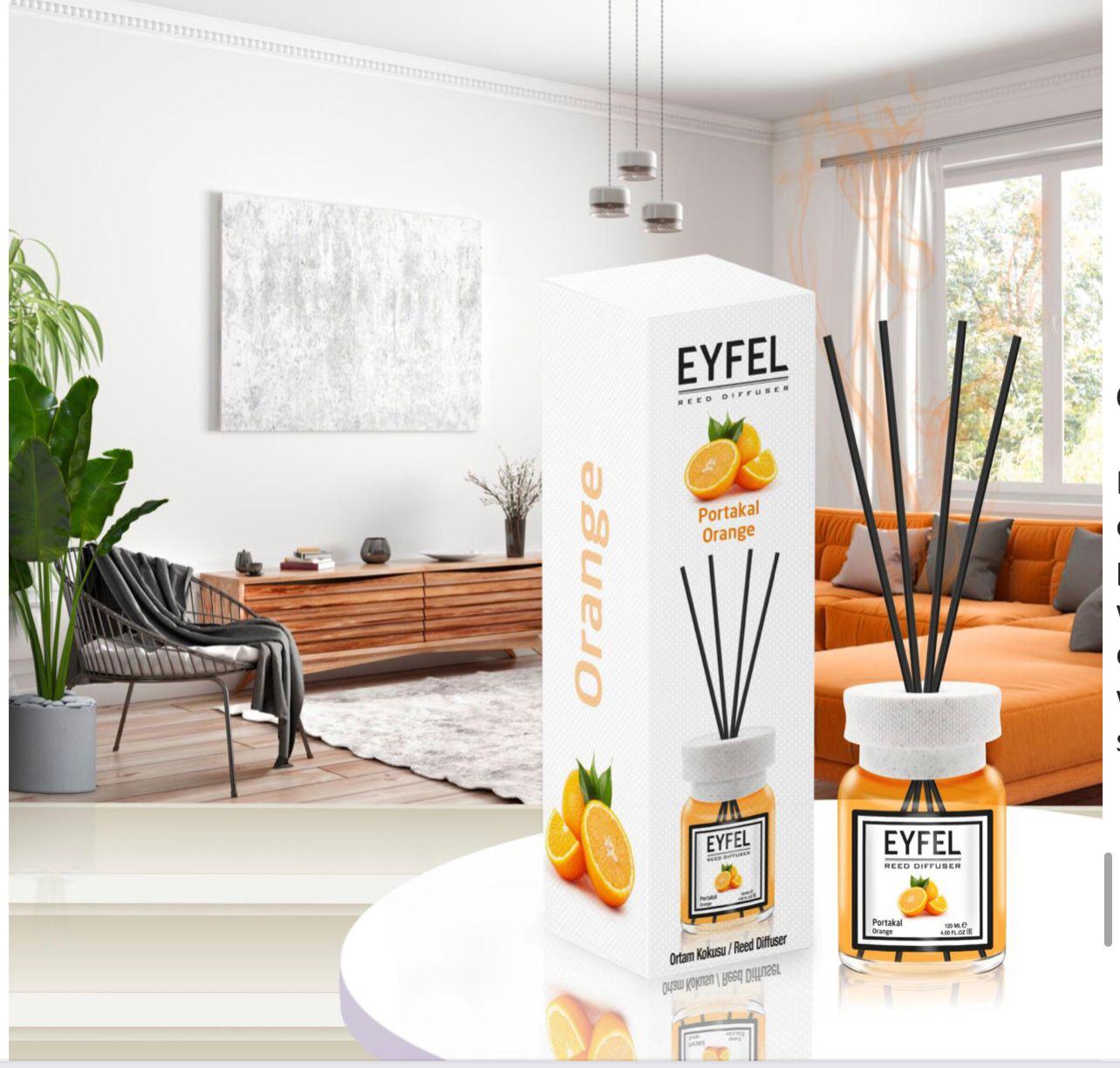 EYFEL Orange Reed Diffusers 120ml EYFEL Orange Reed Diffusers 120ml