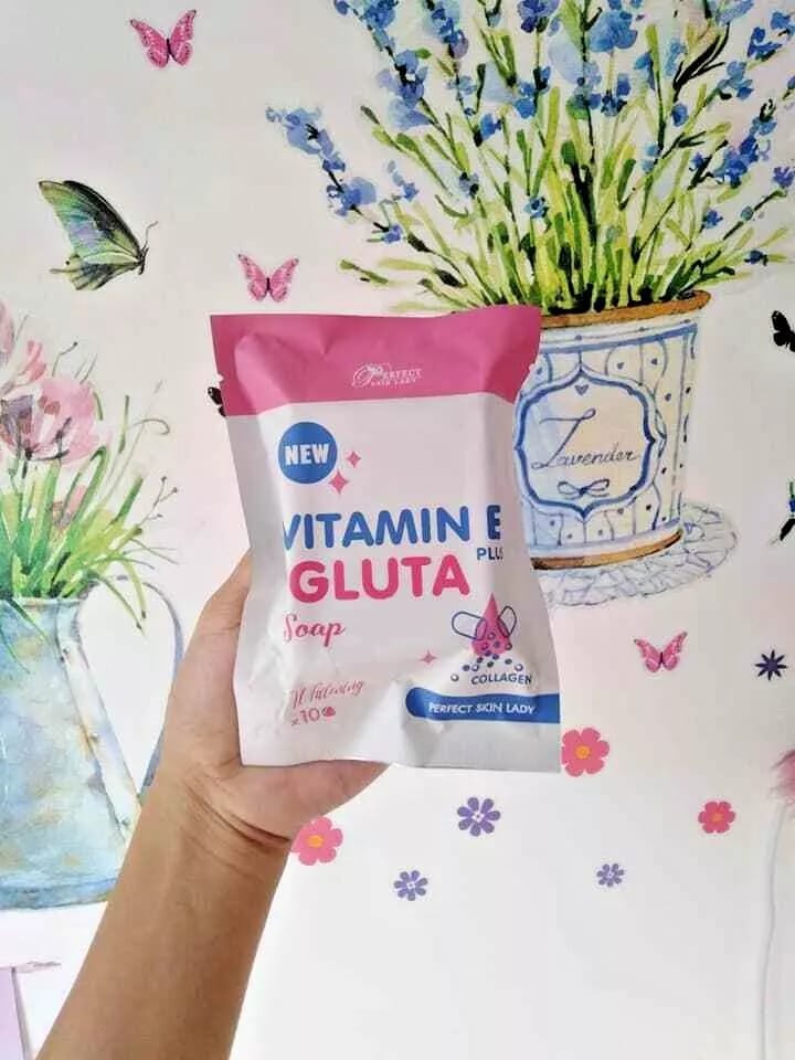 Perfect Skin Lady Vitamin E Gluta Plus Soap 80g