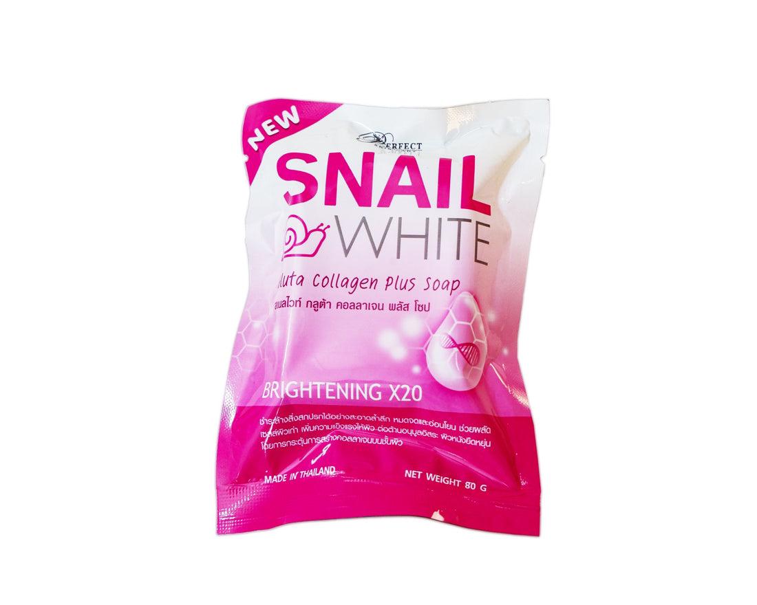 Perfect Skin Lady Snail White Gluta Collagen Plus Soap 80g Perfect Skin Lady Snail White Gluta Collagen Plus Soap 80g