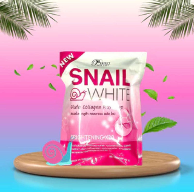 Perfect Skin Lady Snail White Gluta Collagen Plus Soap 80g