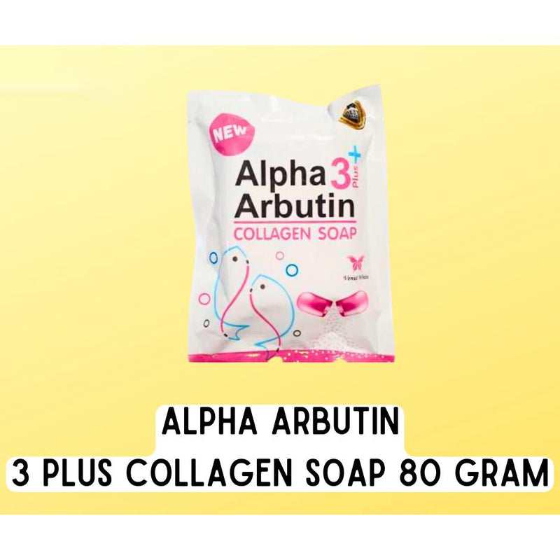 Venut White Alpha Arbutin Collagen Soap 3Plus+ 80g