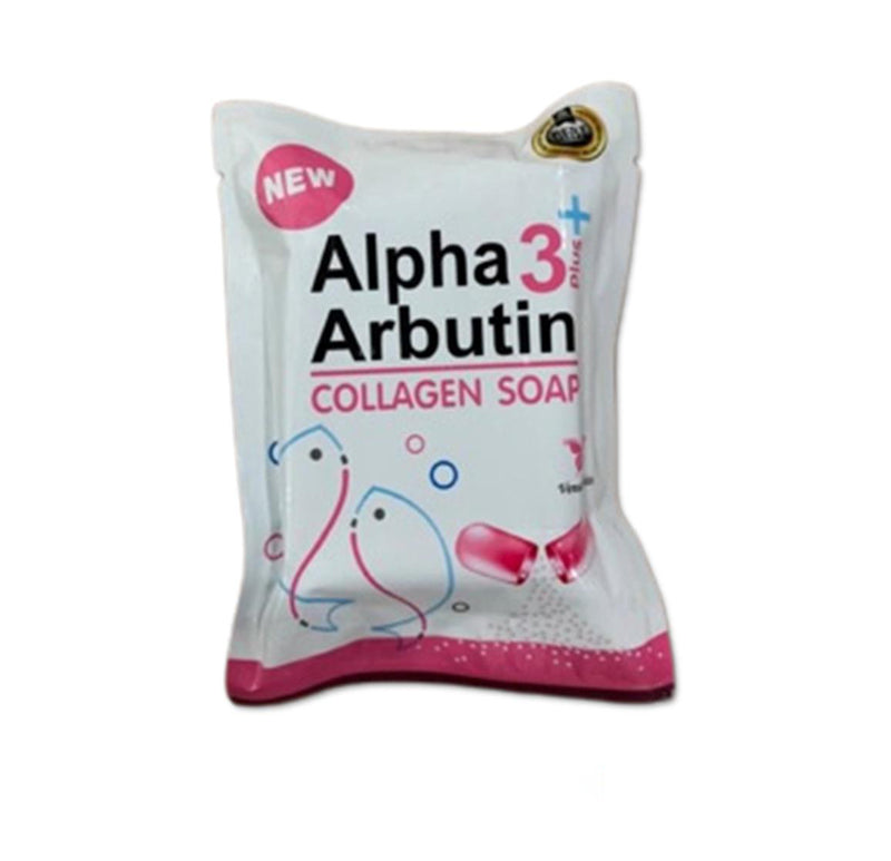 Venut White Alpha Arbutin Collagen Soap 3Plus+ 80g