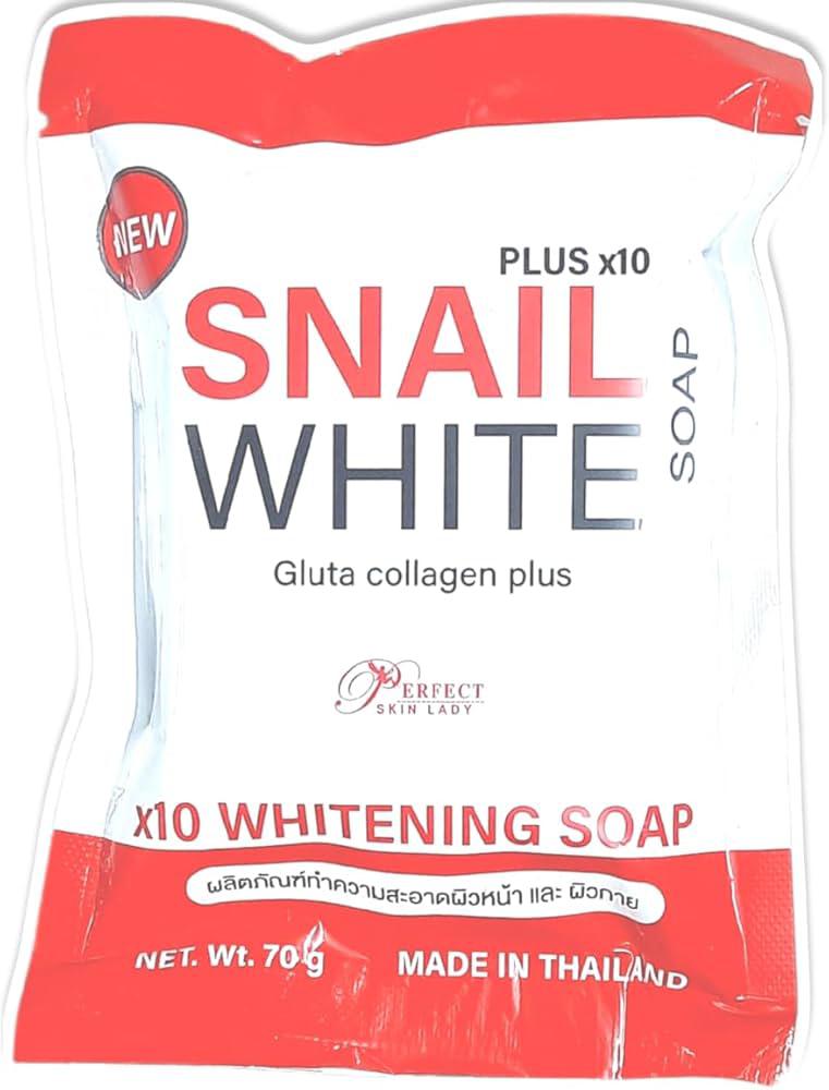 Perfect Skin Lady Snail White Gluta Collagen Plus Soap 70g