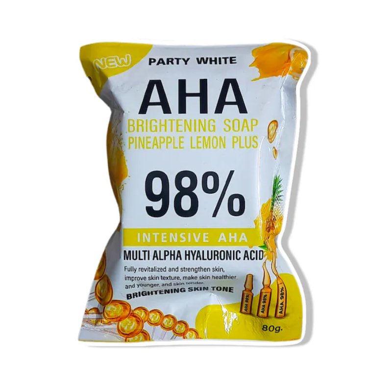 Party White Aha 98% Brightening Soap 80g Party White Aha 98% Brightening Soap 80g