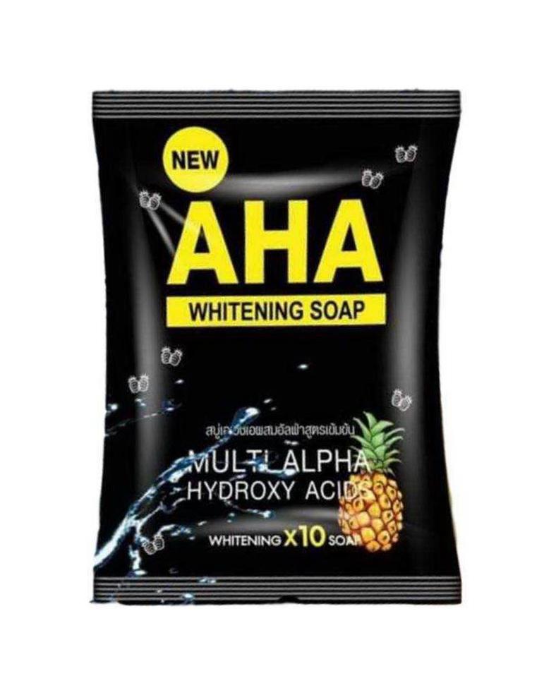 AHA Whitening Soap With Multi Alpha Hydroxy Acids 80g