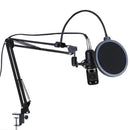 Professional Live Sound Card Condenser Microphone 988BM800-KIT - TUZZUT Qatar Online Shopping