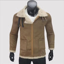 Men's synthetic wool fleece jacket L 3883 - TUZZUT Qatar Online Shopping