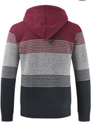 Versatile long sleeve knitted sweater jacket 15-16Y X5068192 - TUZZUT Qatar Online Shopping