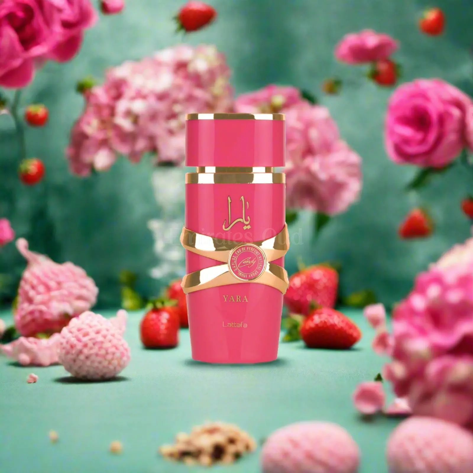 Yara Candy Eau De Perfume 3.4 FL Oz / 100ML By Lattafa For Women Yara Candy Eau De Perfume 3.4 FL Oz / 100ML By Lattafa For Women