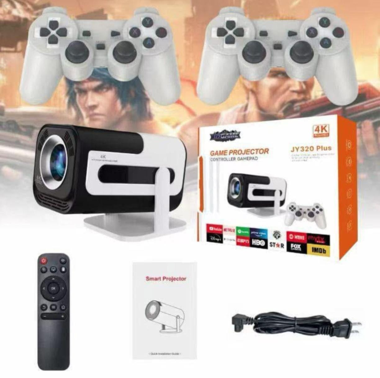 3D Game Projector Controller Gamepad 4k Games JY-320 3D Game Projector Controller Gamepad 4k Games JY-320