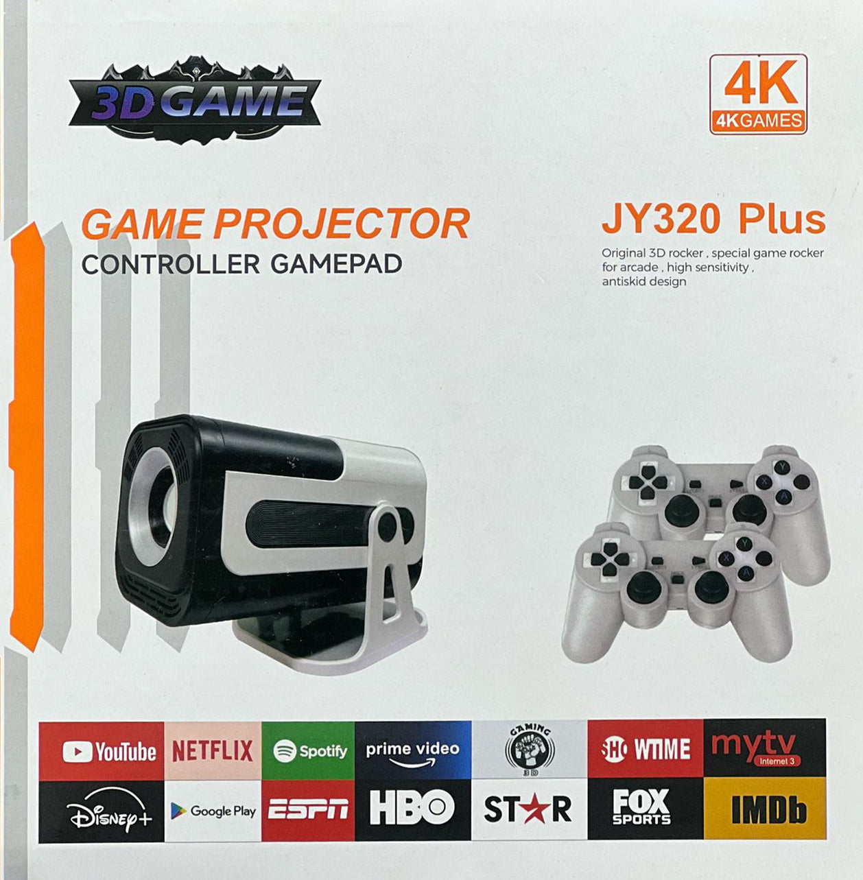 3D Game Projector Controller Gamepad 4k Games JY-320 3D Game Projector Controller Gamepad 4k Games JY-320