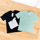 Mens Plain Letter Printed Short Sleeve T-shirt - TUZZUT Qatar Online Shopping
