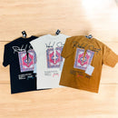 Mens Round Neck Printed Short Sleeve T-shirt - TUZZUT Qatar Online Shopping