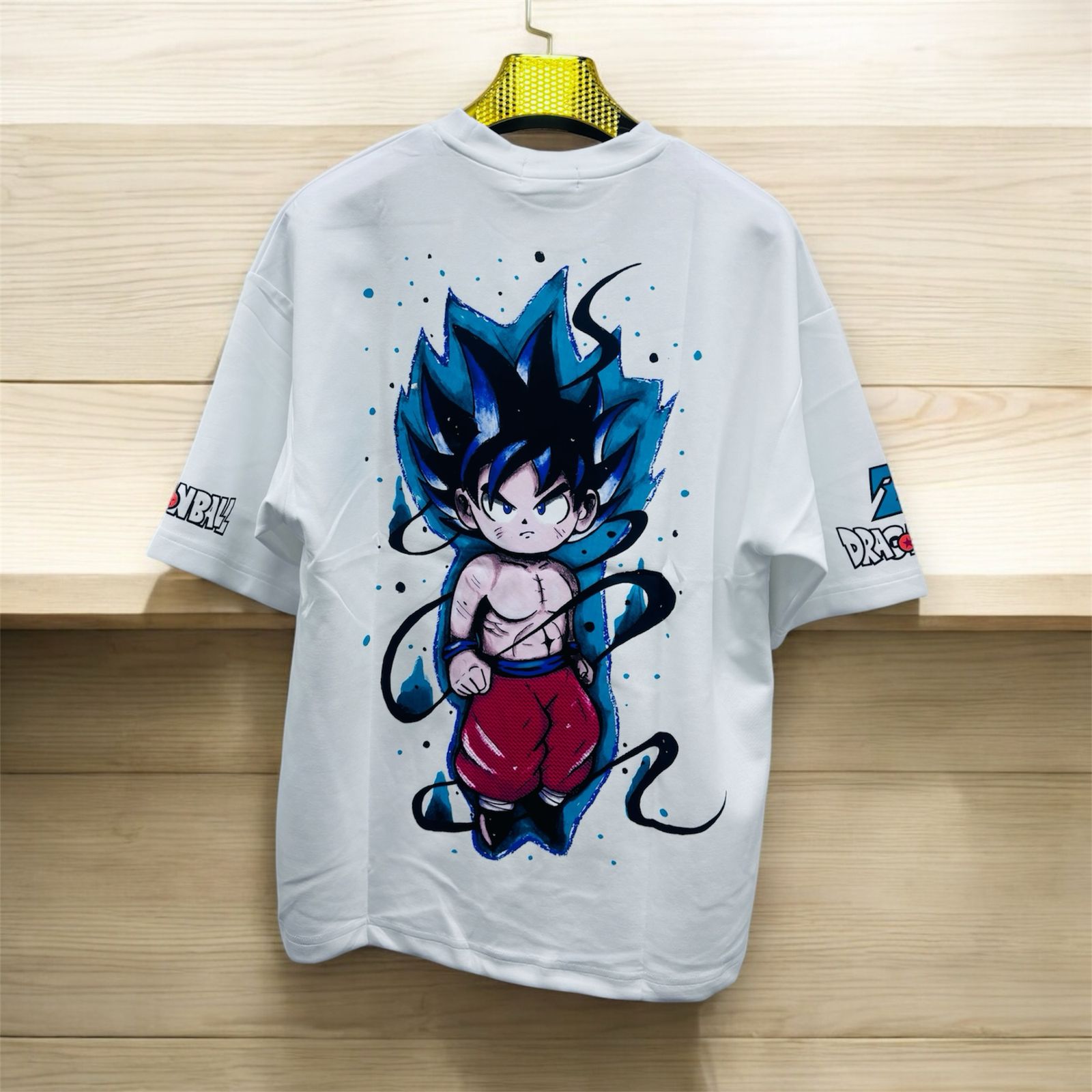 Mens Round Neck Dragon Ball Anime Printed Short Sleeve T-shirt Mens Round Neck Dragon Ball Anime Printed Short Sleeve T-shirt