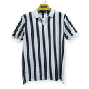 Mens Short Sleeve Lines T-shirt - TUZZUT Qatar Online Shopping