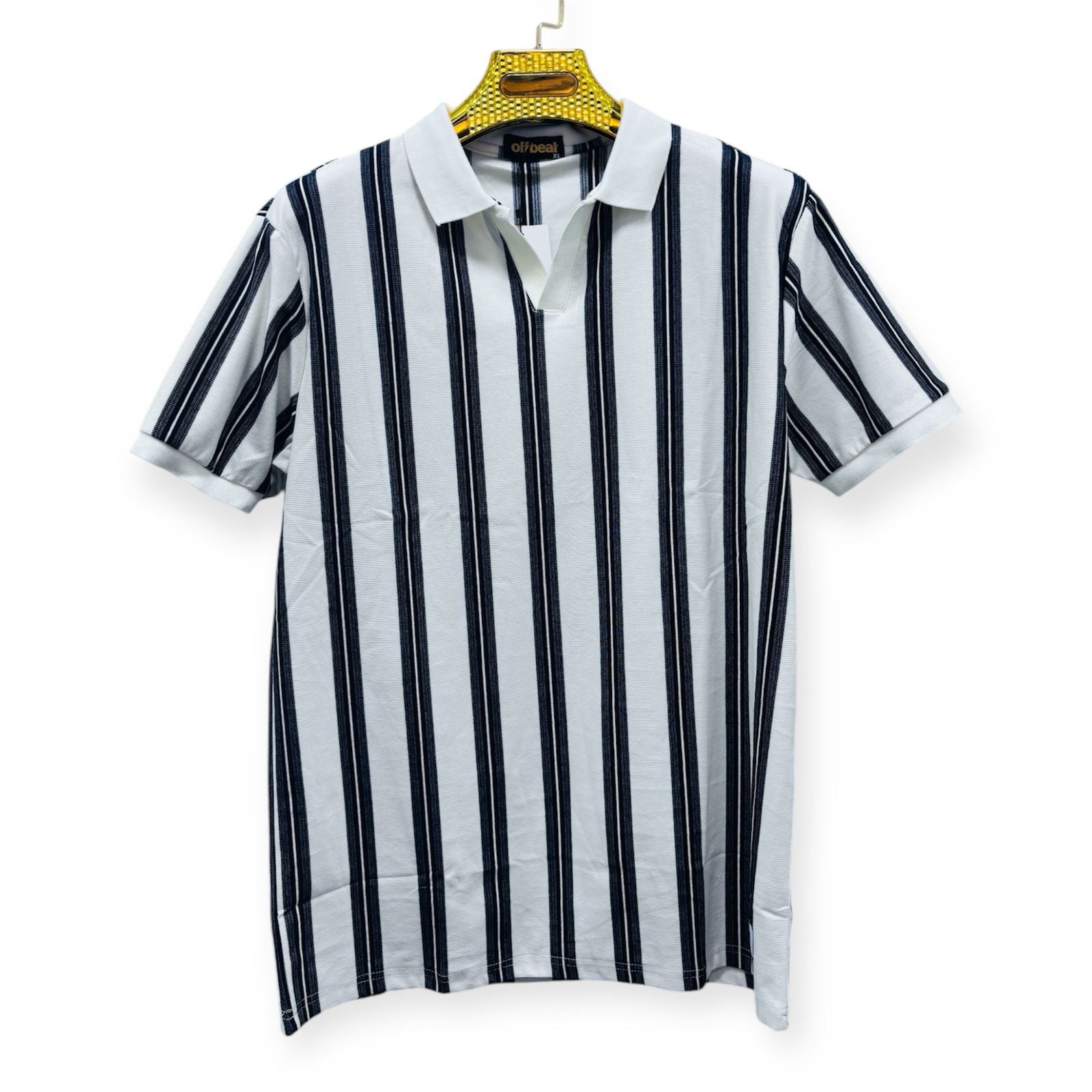 Mens Short Sleeve Lines T-shirt Mens Short Sleeve Lines T-shirt